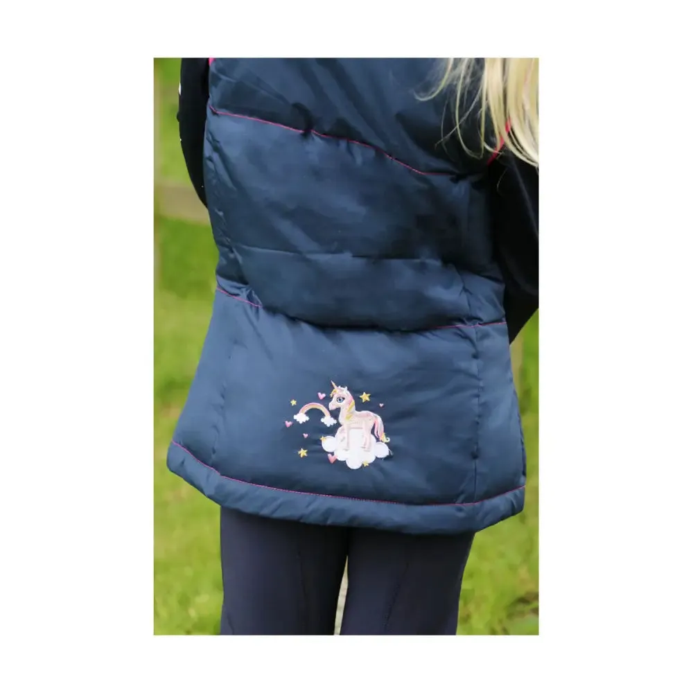 Little Unicorn Padded Gilet by Little Rider