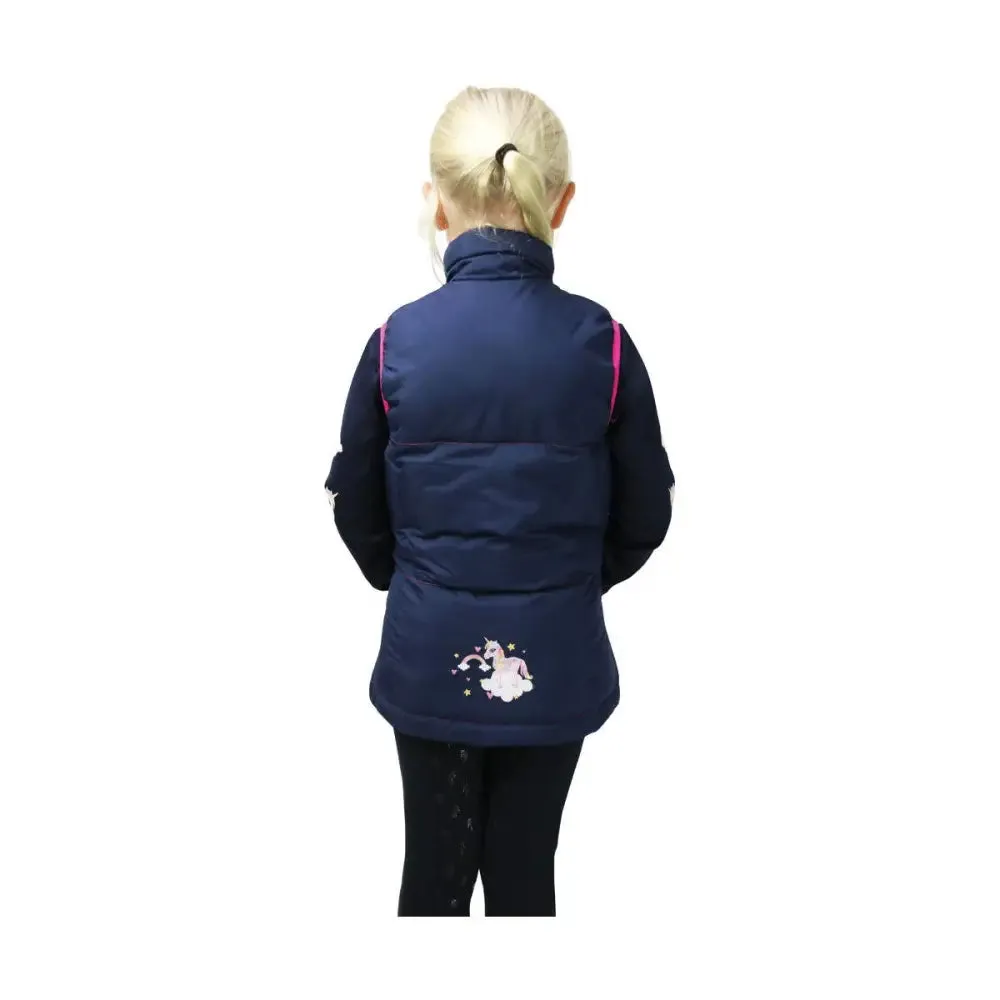 Little Unicorn Padded Gilet by Little Rider