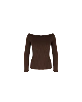 LOLLO LONG SLEEVE CHOCOLATE