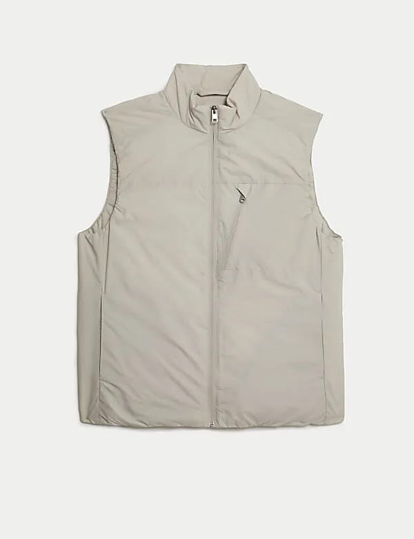 M&S Mens S/L Parachute Gillet T16/6823M