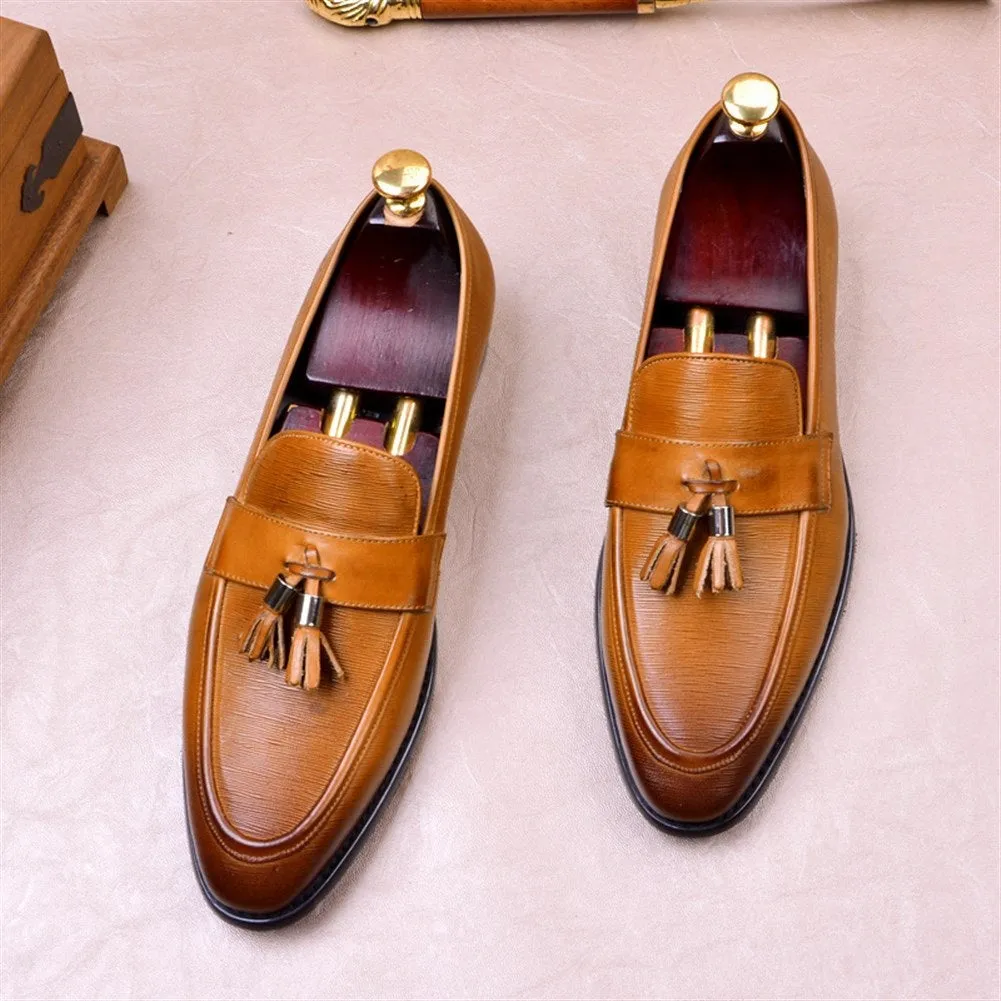 Men Tassel Decoration Oxford Shoes