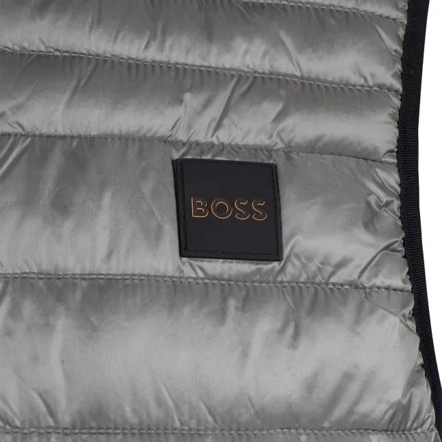 Mens BOSS Grey Odeno1 Gilet