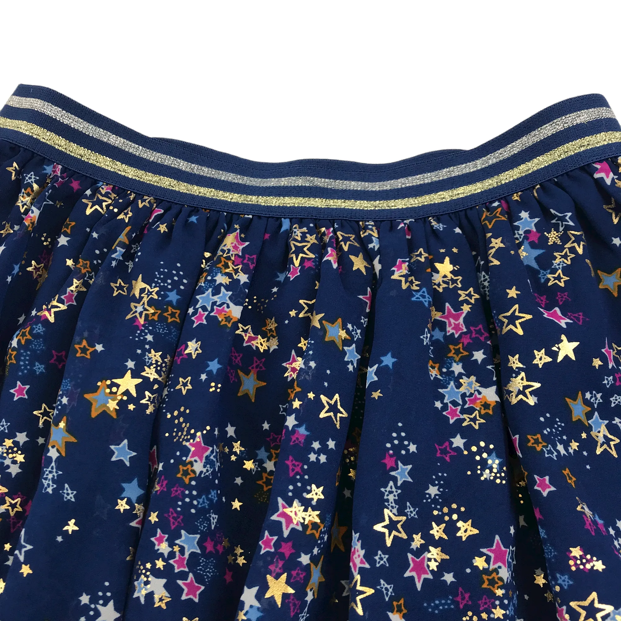 Monsoon Navy Layered Celestial Skirt Age 9