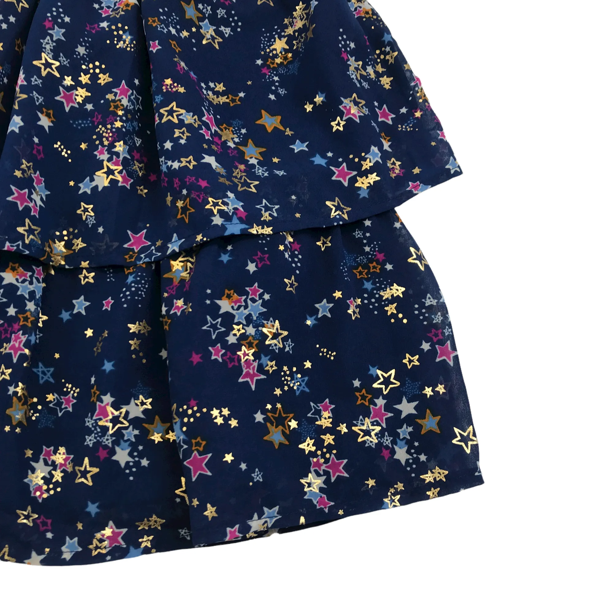 Monsoon Navy Layered Celestial Skirt Age 9