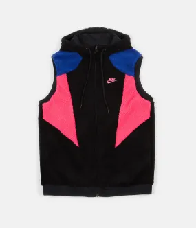 Nike VW Reversible Hooded Gilet - Black / Hyper Blue / Dynamic Pink