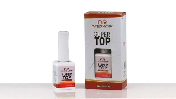 NuRevolution Super Gel Top Coat 15mL #ST15