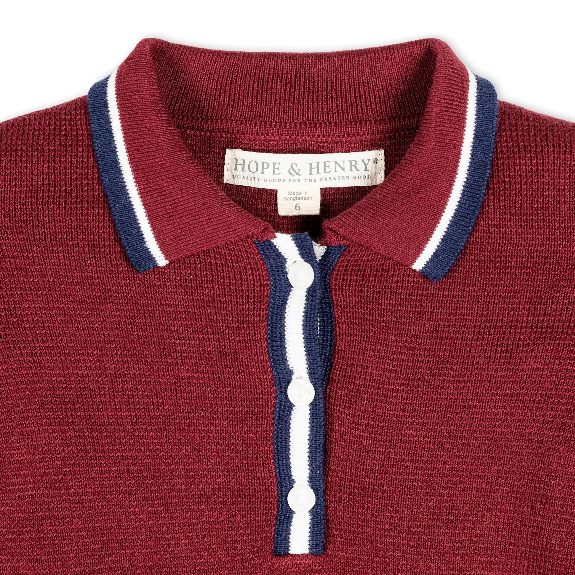 Organic Henley Sweater Dress - Baby