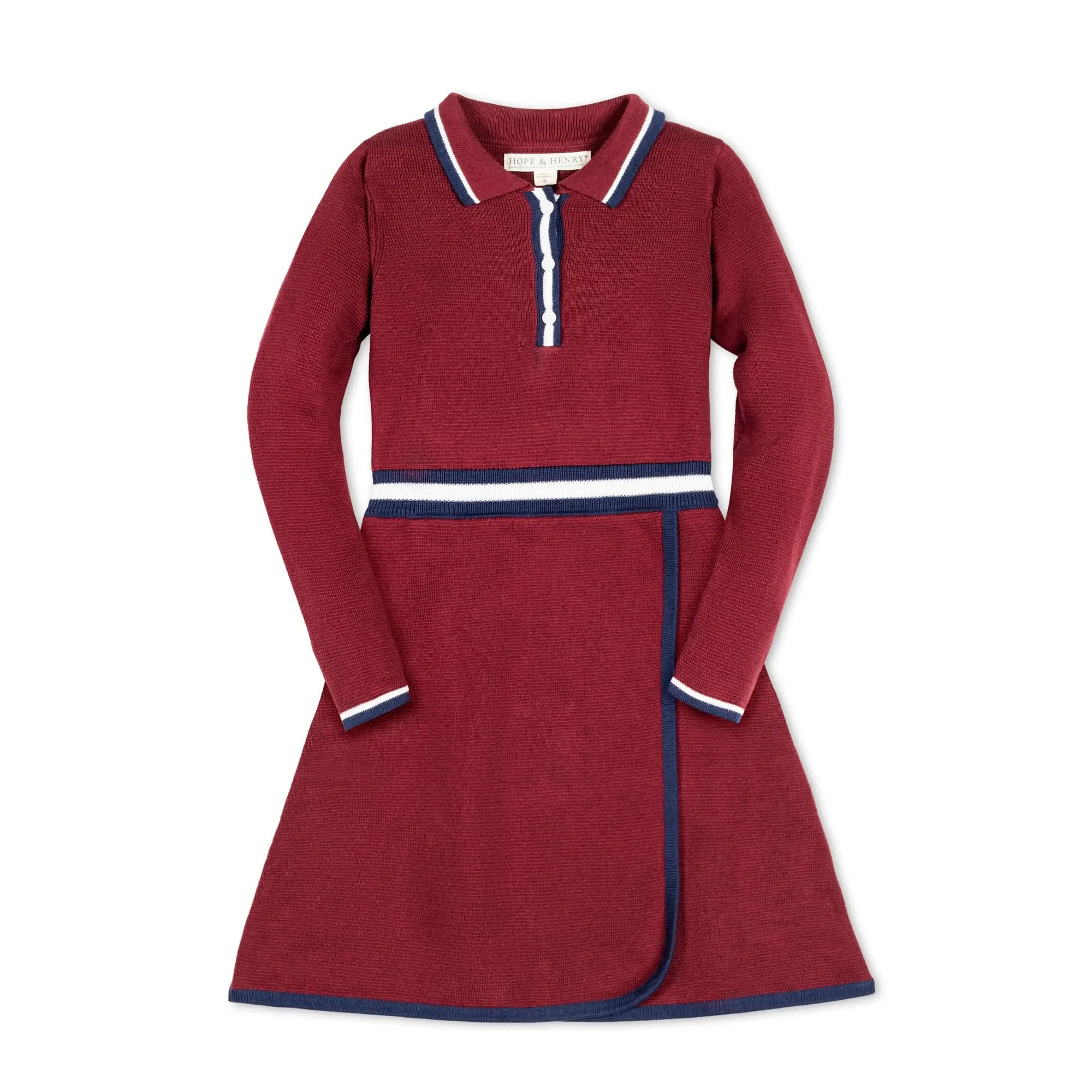 Organic Henley Sweater Dress - Baby