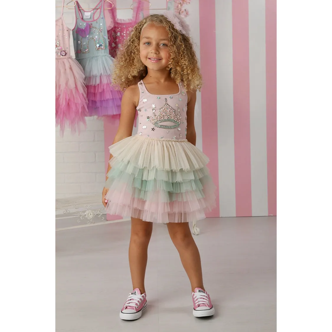 Pastel Tiara Tutu Dress