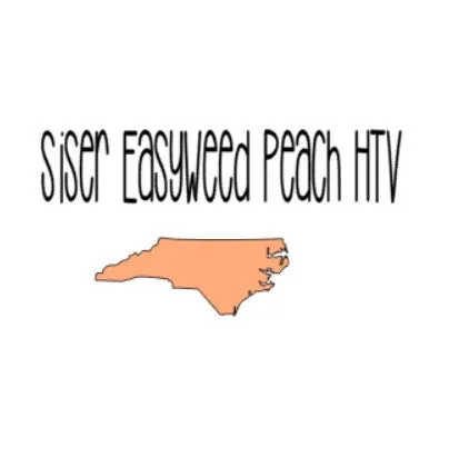 Peach Siser EasyWeed HTV Pastel Orange Heat Transfer Vinyl 12x15" Sheets Tangerine T-Shirt Iron-On Vinyl, Pastel Orange Peach HTV