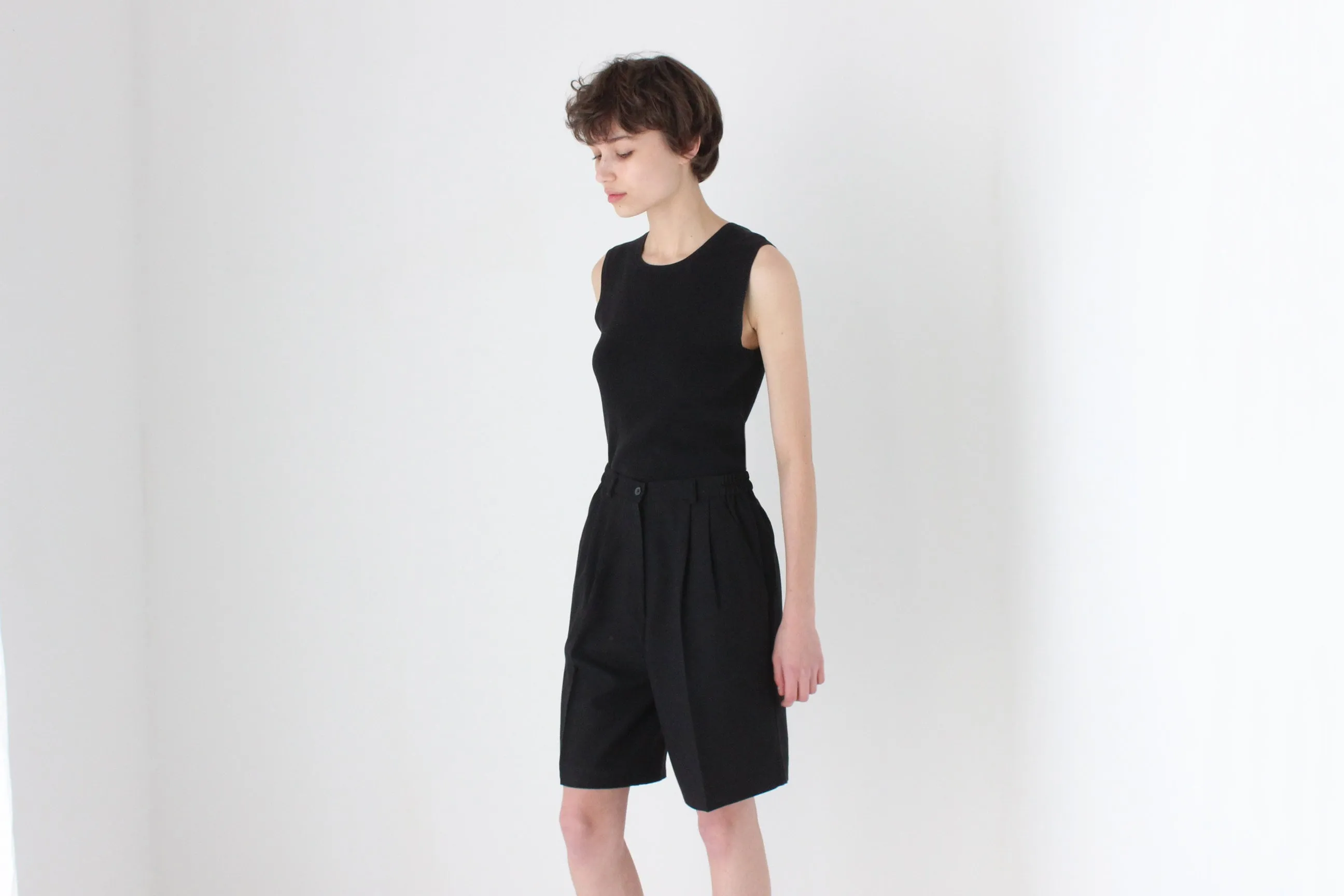 Perfect Minimal 90s Knit Tank by Equipment