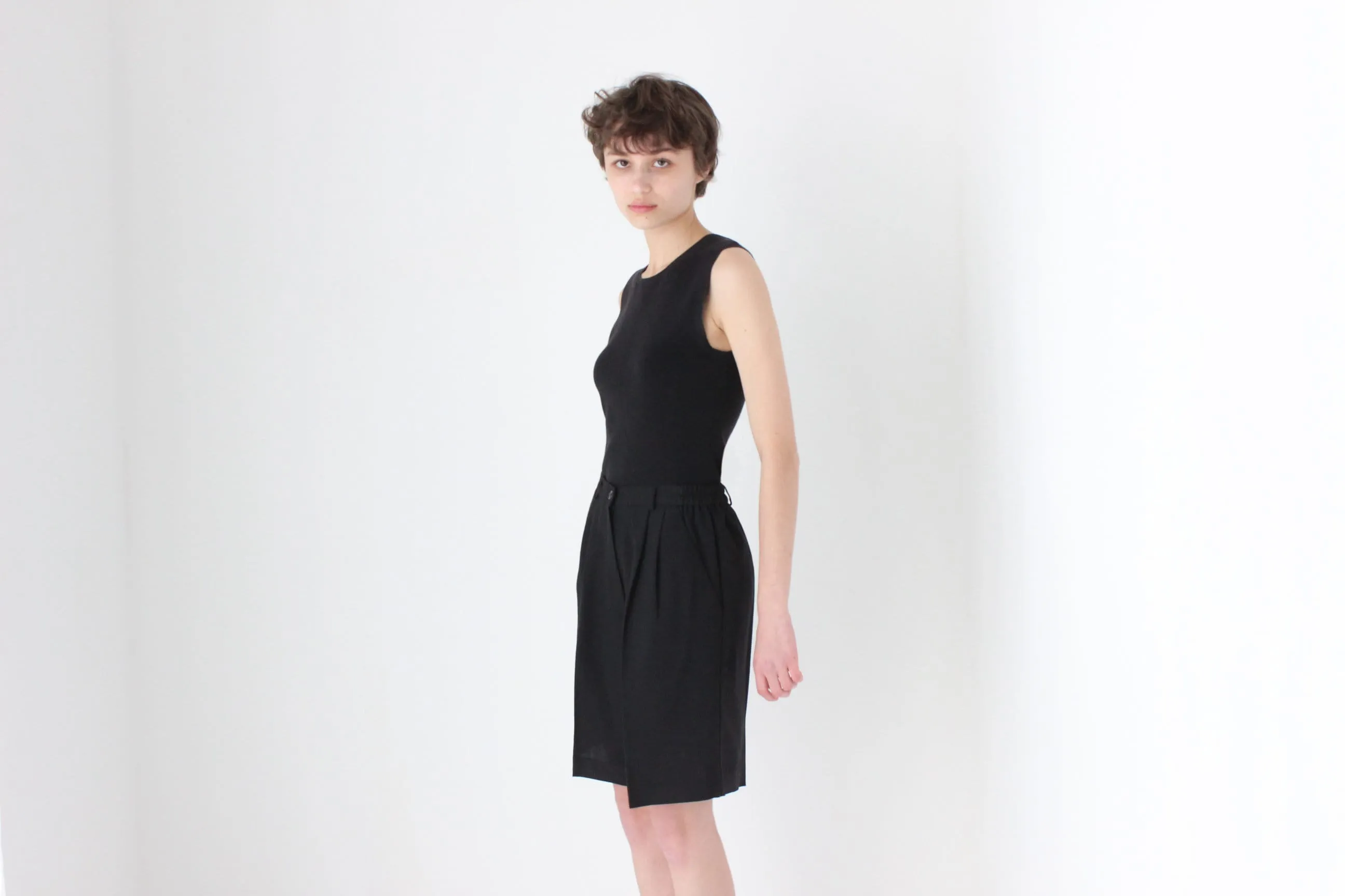 Perfect Minimal 90s Knit Tank by Equipment