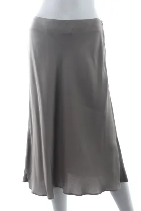 Protagonist Satin Midi Skirt