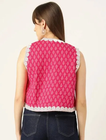 Quilted Jacket - Pink