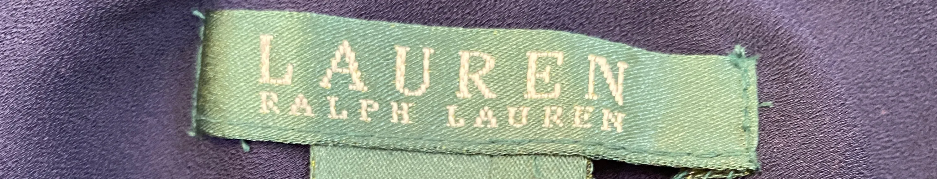 Ralph Lauren Skirt Navy Beige Patterns Size M  SKU 000207-6