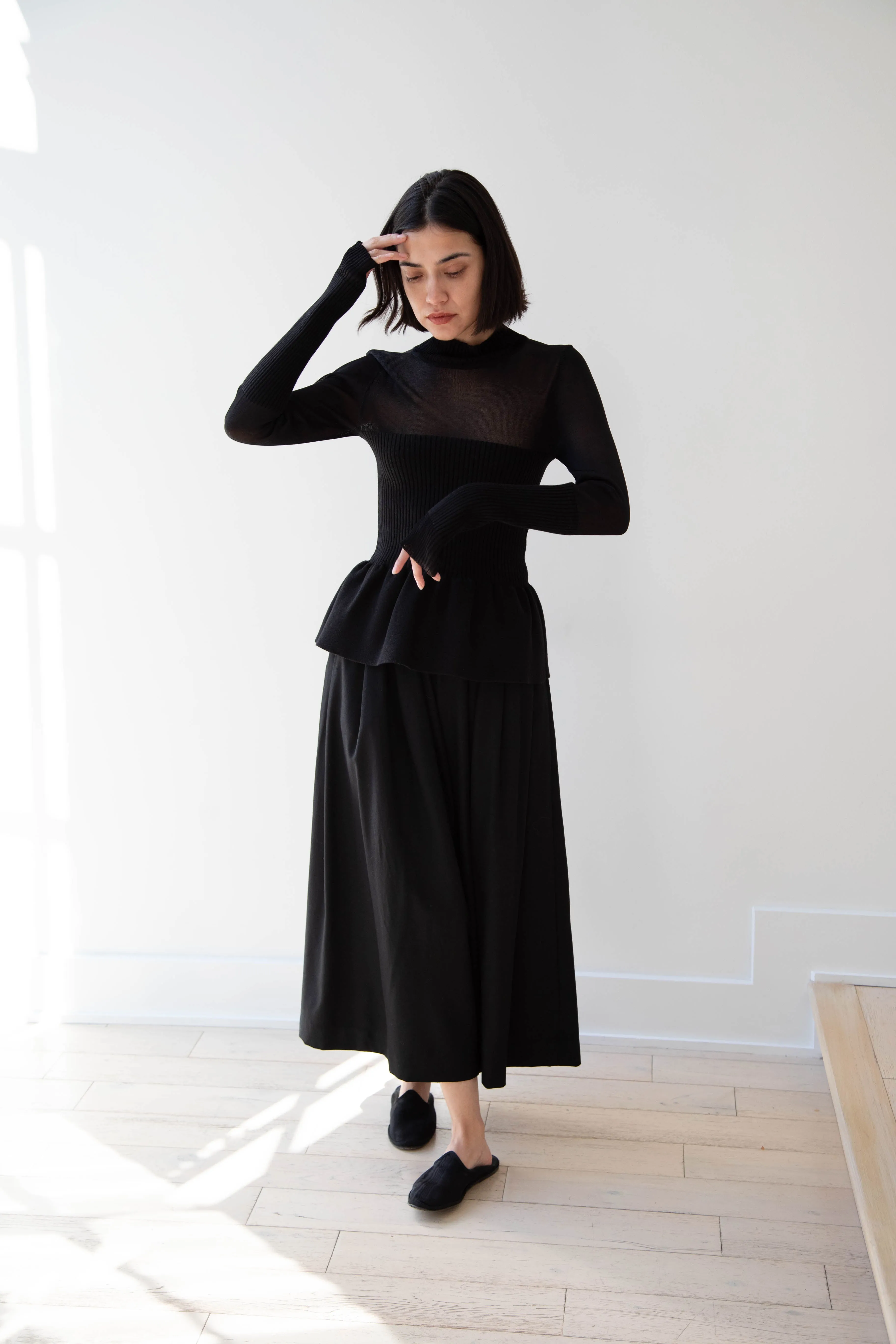 Renata Brenha | Sublime Knitted Top in Black