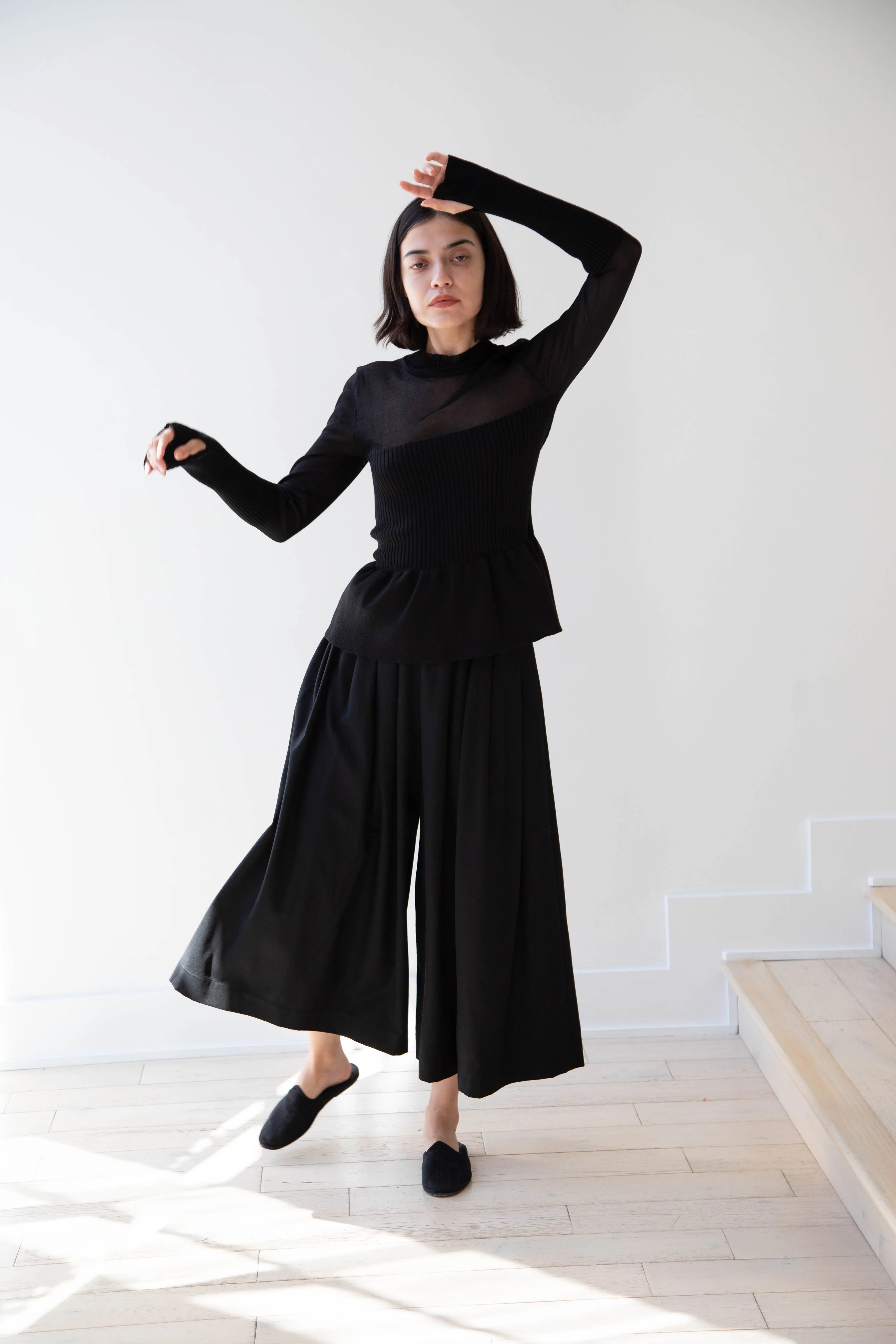 Renata Brenha | Sublime Knitted Top in Black
