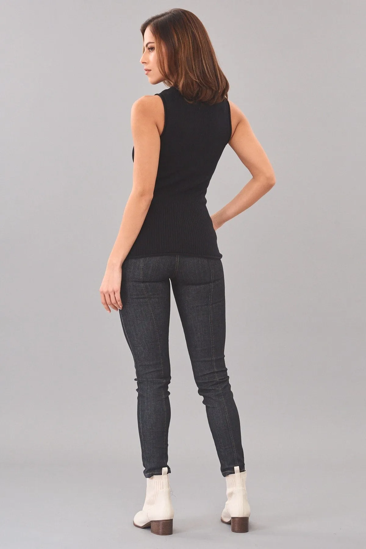 Rib Sweater Tank