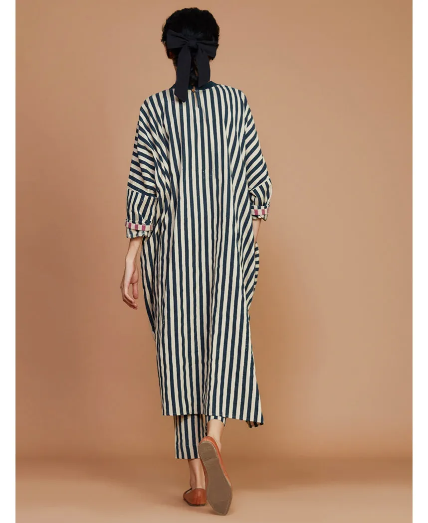 Ribbed Cowl Tunic Set