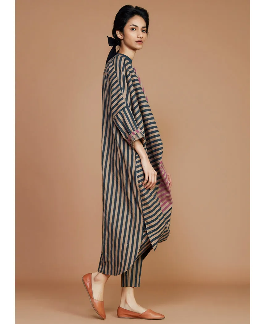 Ribbed Cowl Tunic Set