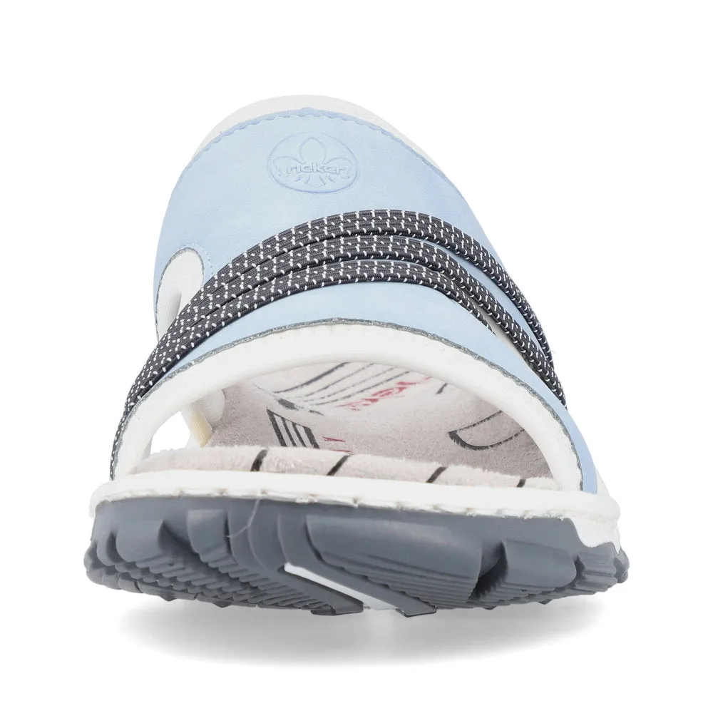 Rieker Ladies Backless Footbed Sandal