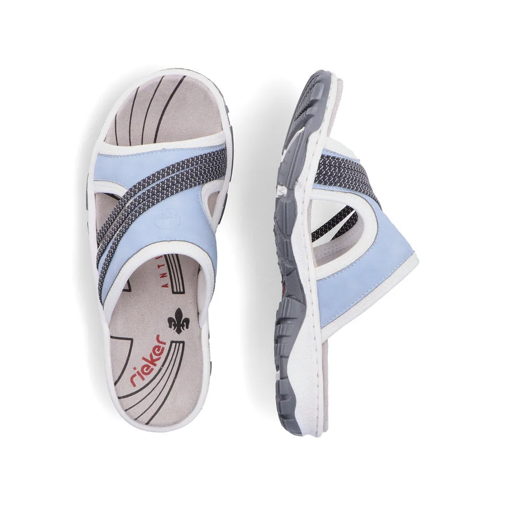 Rieker Ladies Backless Footbed Sandal