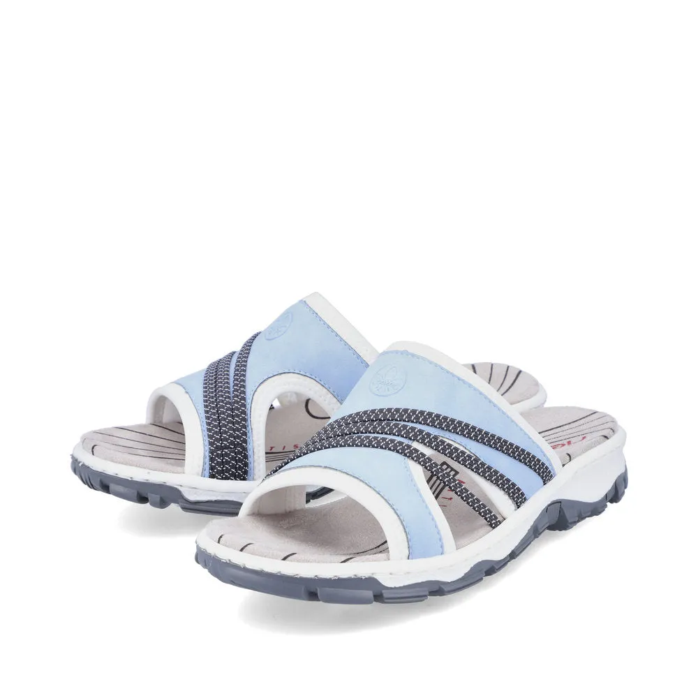 Rieker Ladies Backless Footbed Sandal