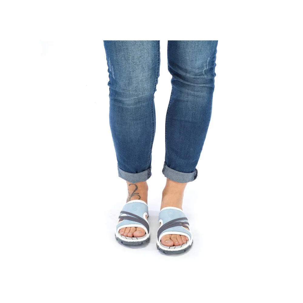 Rieker Ladies Backless Footbed Sandal