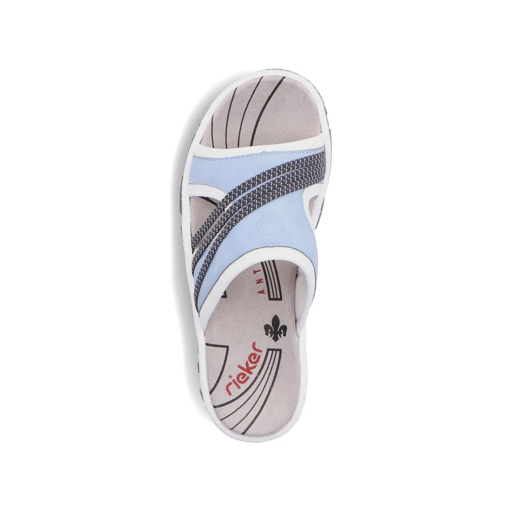 Rieker Ladies Backless Footbed Sandal