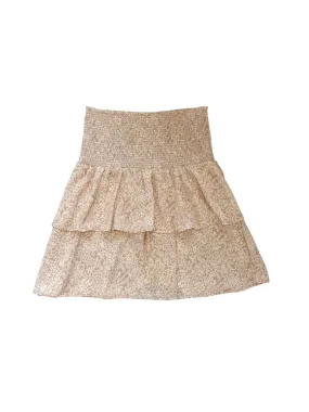 Rosemunde Layered Mini Skirt - Vintage Bloom
