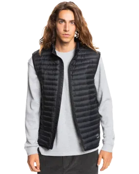 Scaly Gilet in Black
