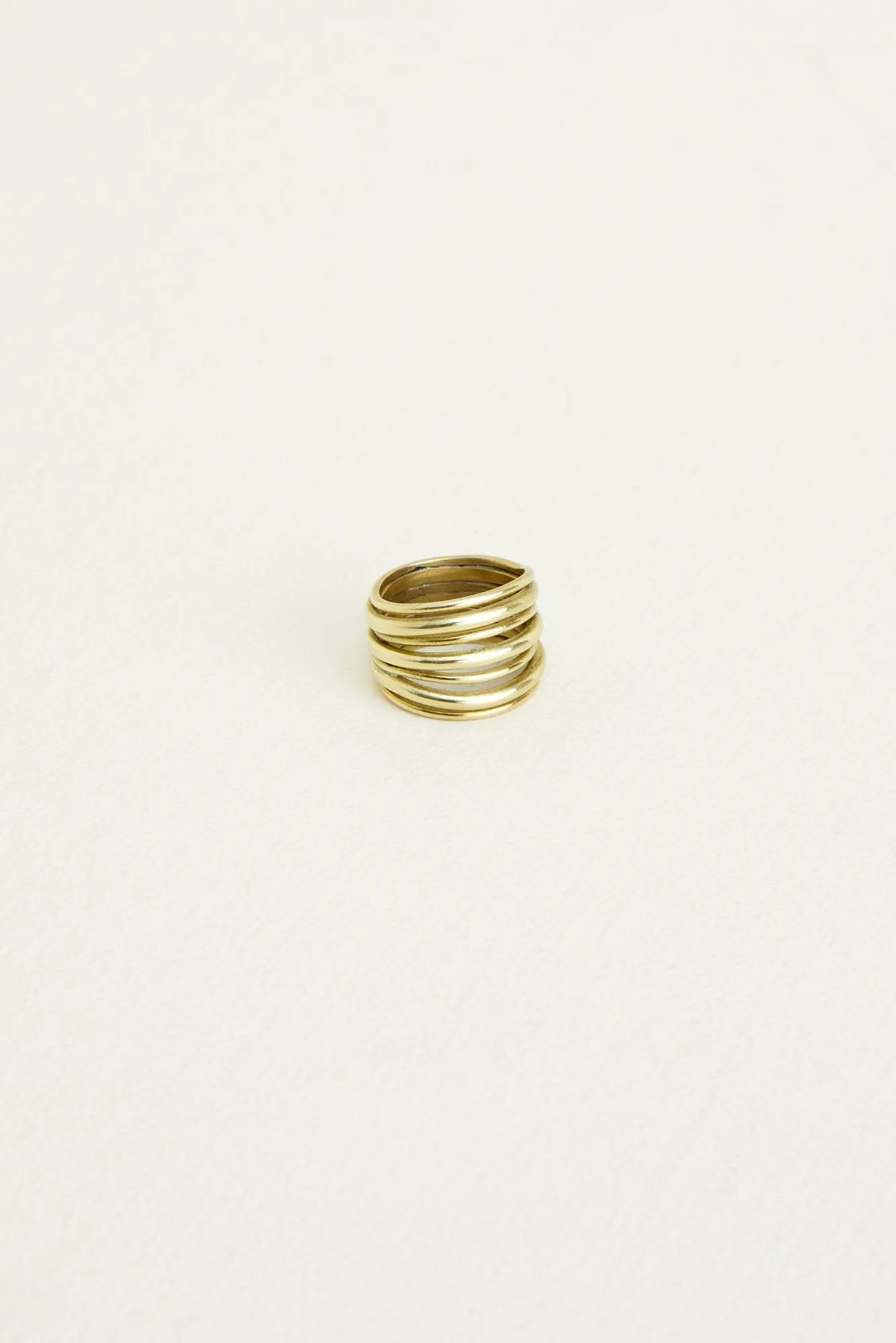 SOKO Layered Strand Ring