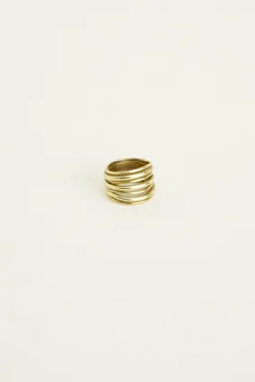 SOKO Layered Strand Ring
