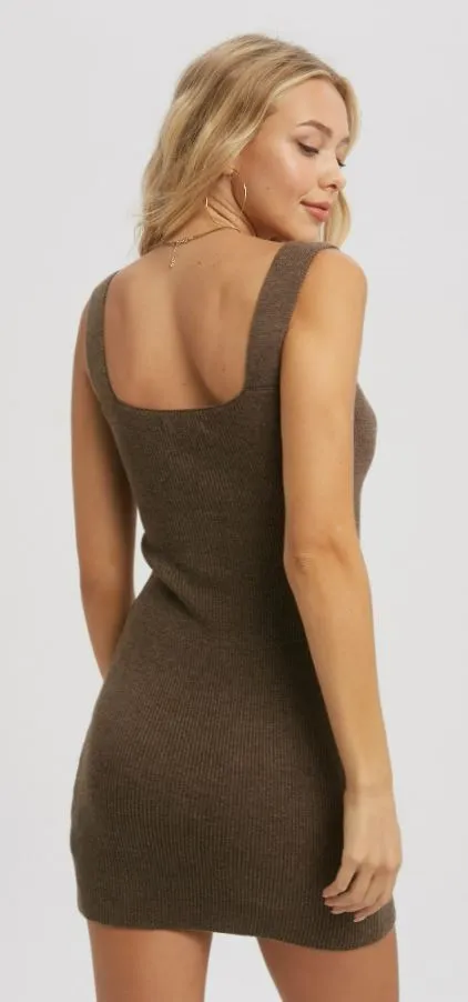 SWEATER KNIT BODYCON DRESS