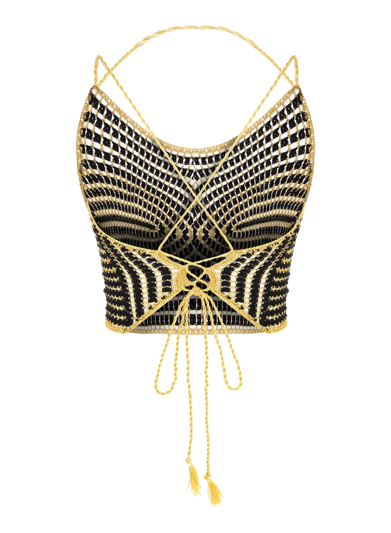 Taffy Crochet Halter Top