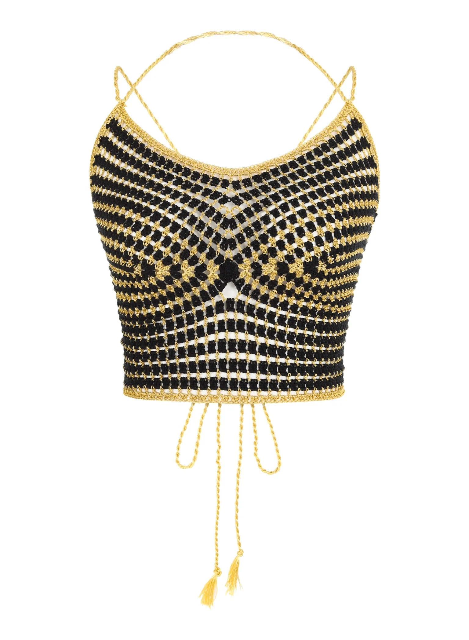 Taffy Crochet Halter Top