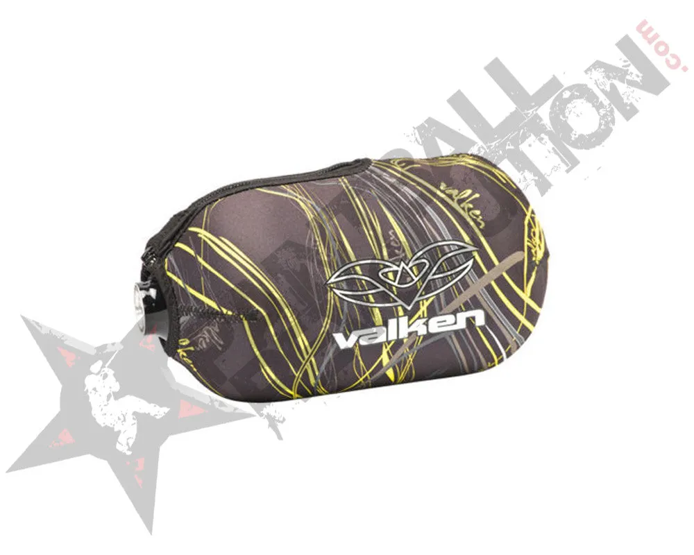 Valken Crusade 45CI Paintball Tank Bottle Cover Static Yellow