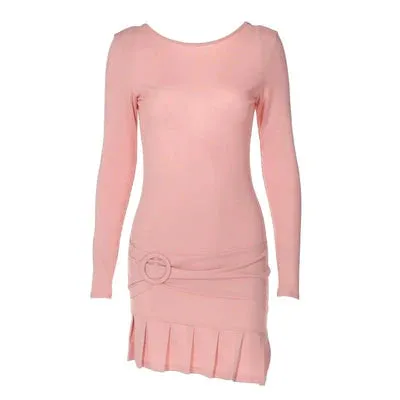 Vvsha Greer Long Sleeve Ruffle Mini Dress