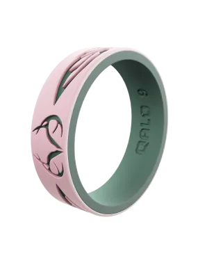 Women's Realtree Tail Feather Silicone Ring
