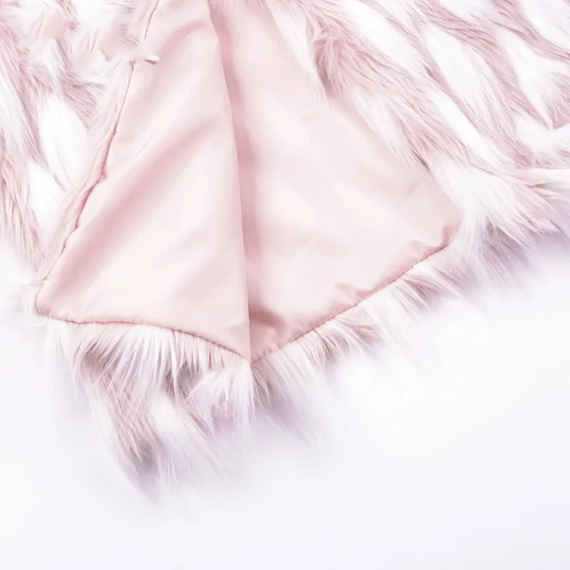 Women's Winter Faux Fur Party Coat