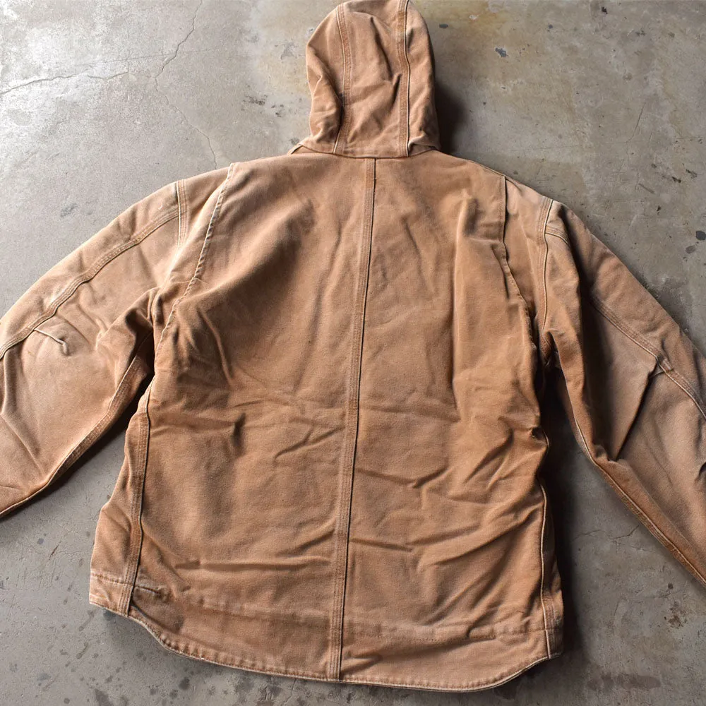 Y2K Carhartt ボアライナー フード付き デトロイトジャケット 240113
