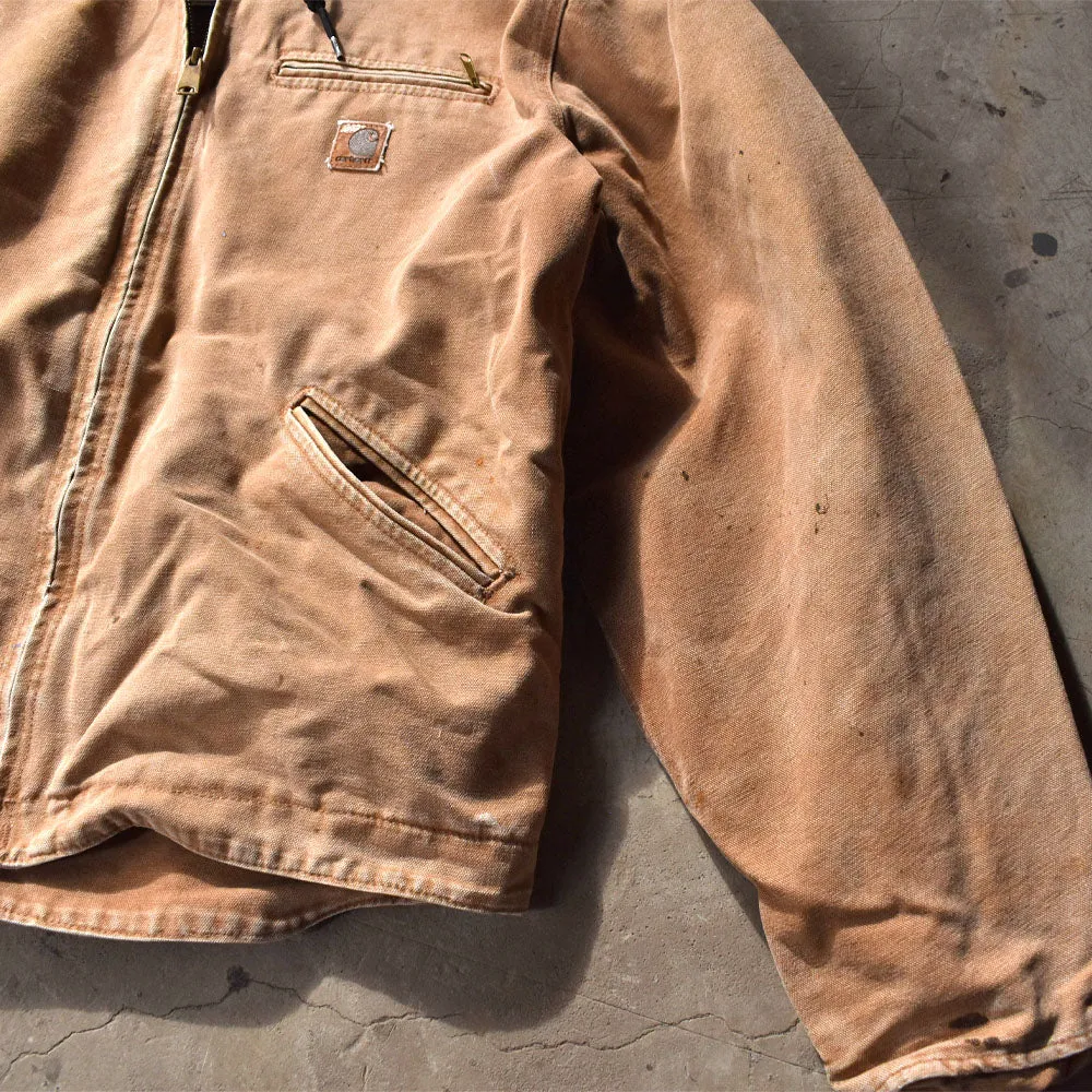 Y2K Carhartt ボアライナー フード付き デトロイトジャケット 240113