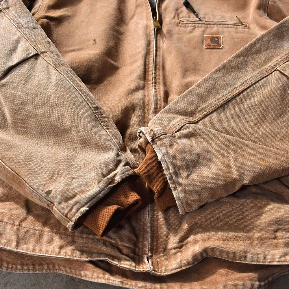 Y2K Carhartt ボアライナー フード付き デトロイトジャケット 240113