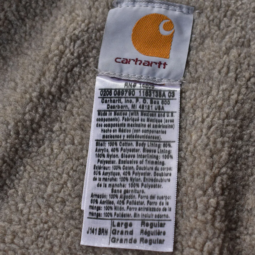 Y2K Carhartt ボアライナー フード付き デトロイトジャケット 240113