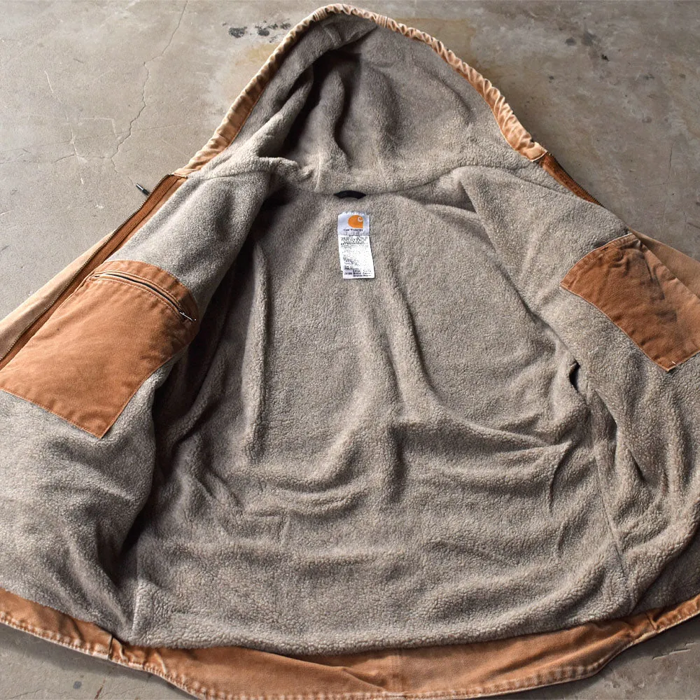 Y2K Carhartt ボアライナー フード付き デトロイトジャケット 240113