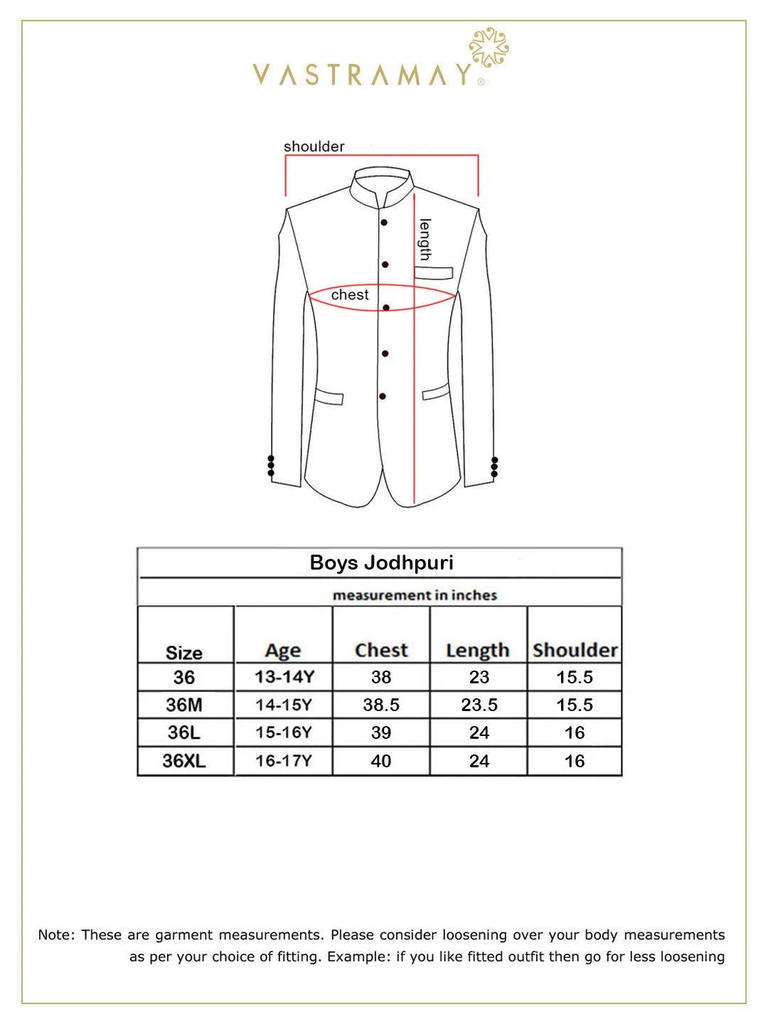 YUVA BY VASTRAMAY Boys Turquoise Blue Printed Bandhgala Blazer