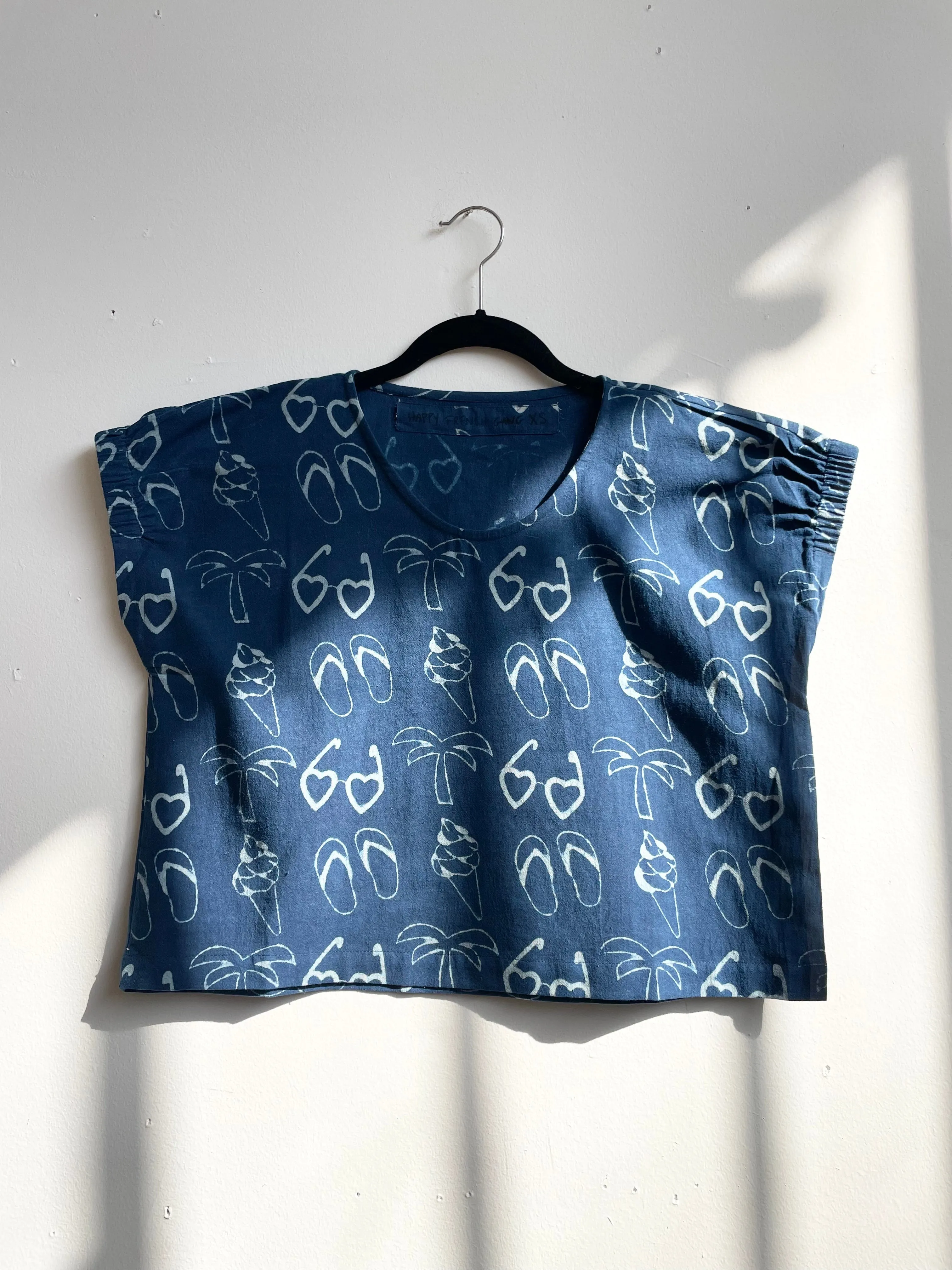 Zelia California Indigo Top (XS-XXL)