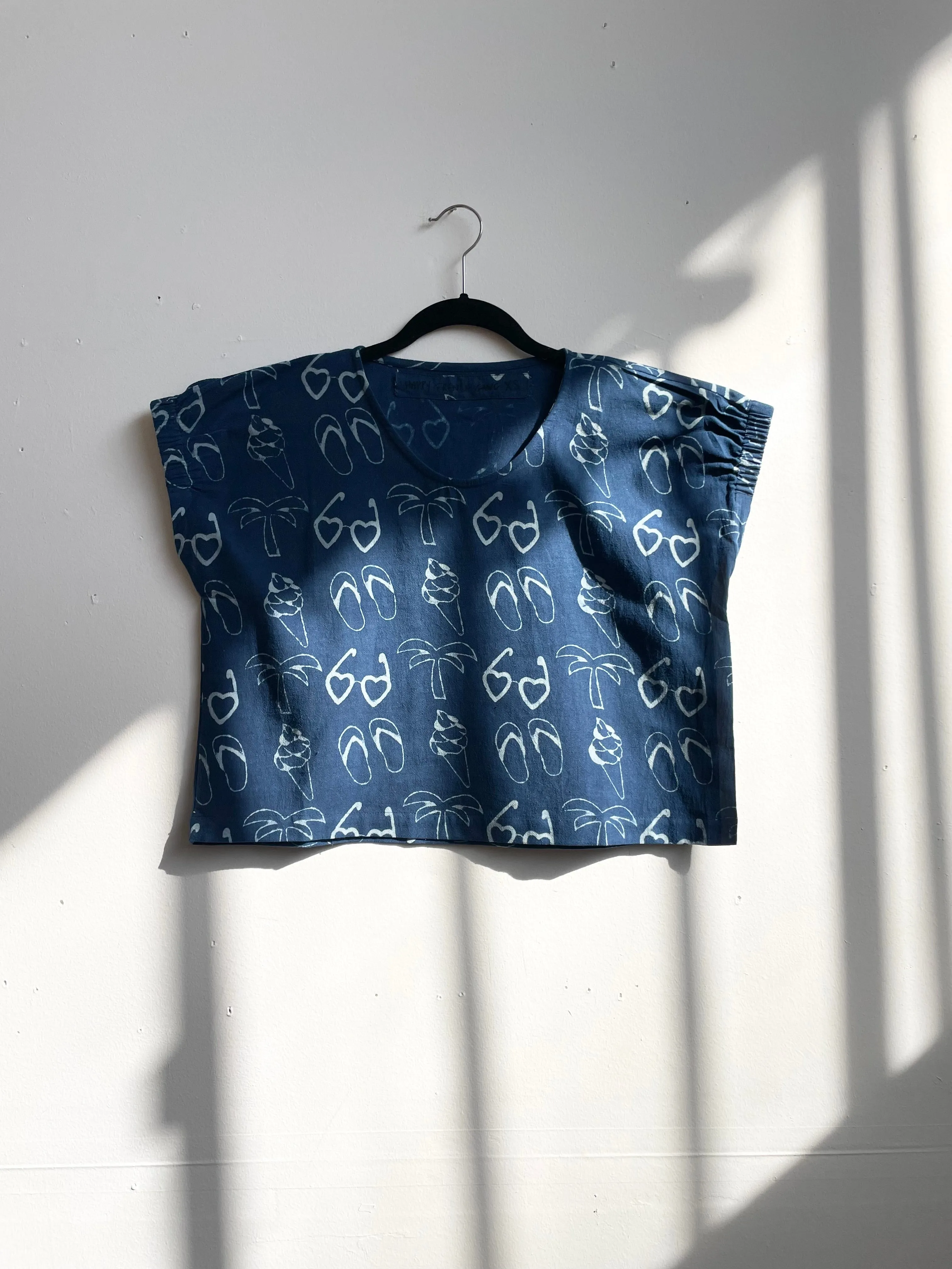 Zelia California Indigo Top (XS-XXL)